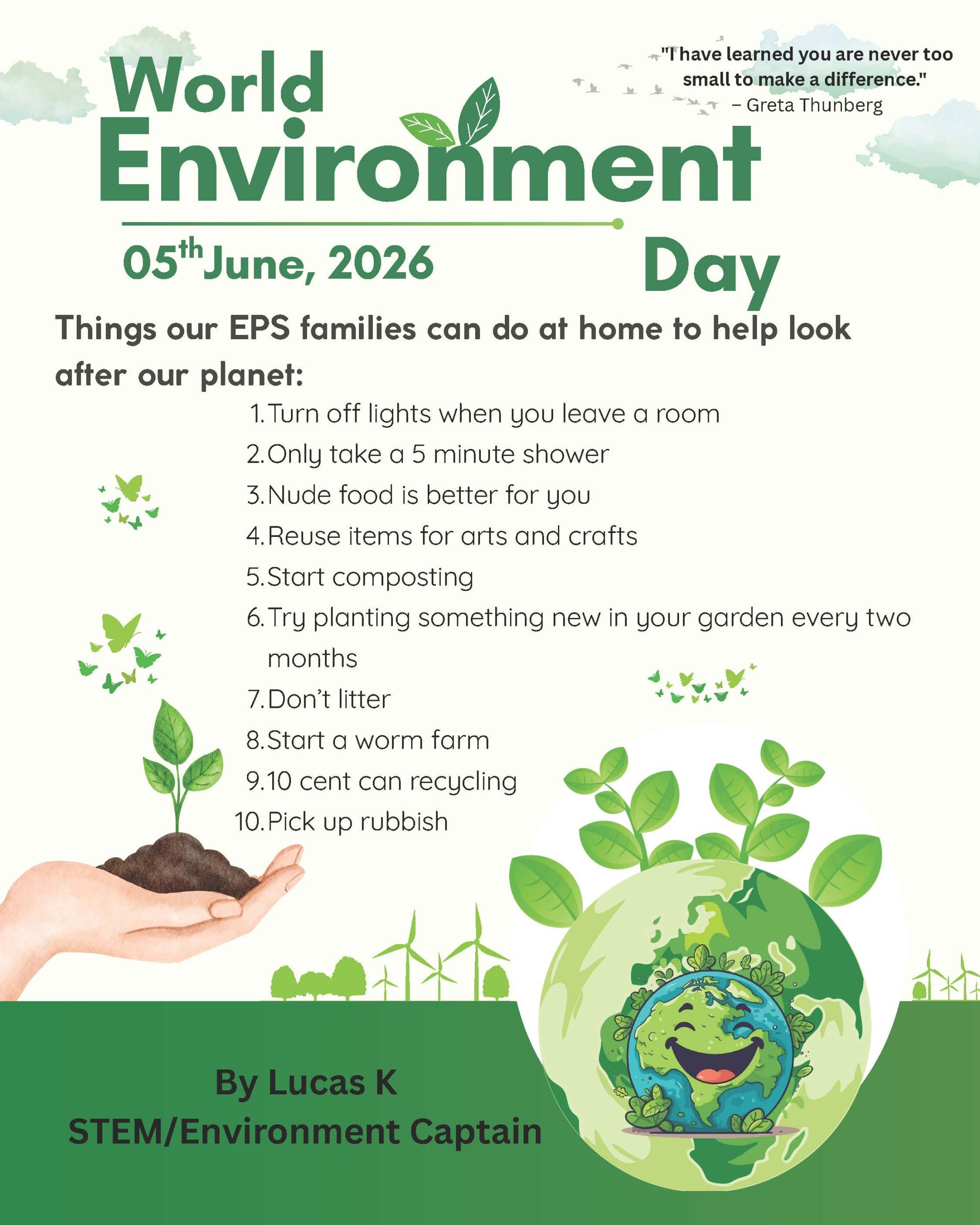 2026 World Environment Day Poster