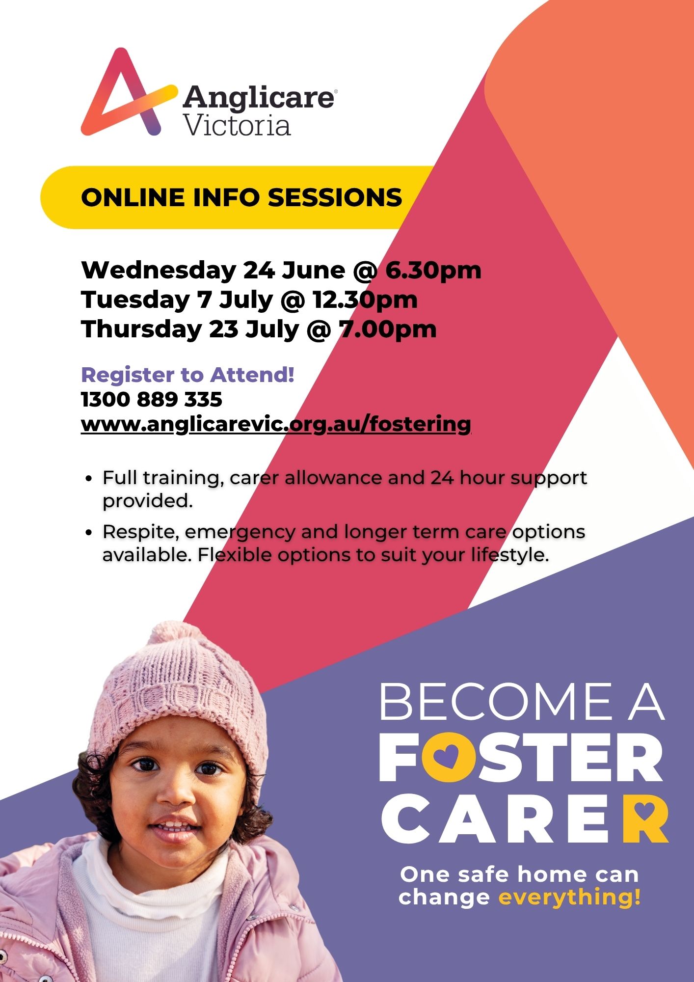 Anglicare Eastern Foster Care Pre-School JuneJuly